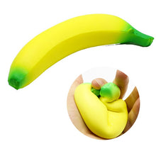 Load image into Gallery viewer, Banana Pressure Relief Toy Hand Grip Interesting Soft Anti Stress Simulation Fitnes Hand Finger Trainer Banana Pressure Reliever